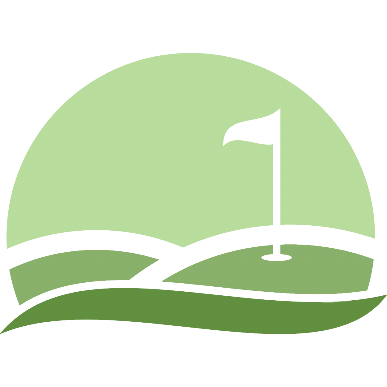 Golf flag vector